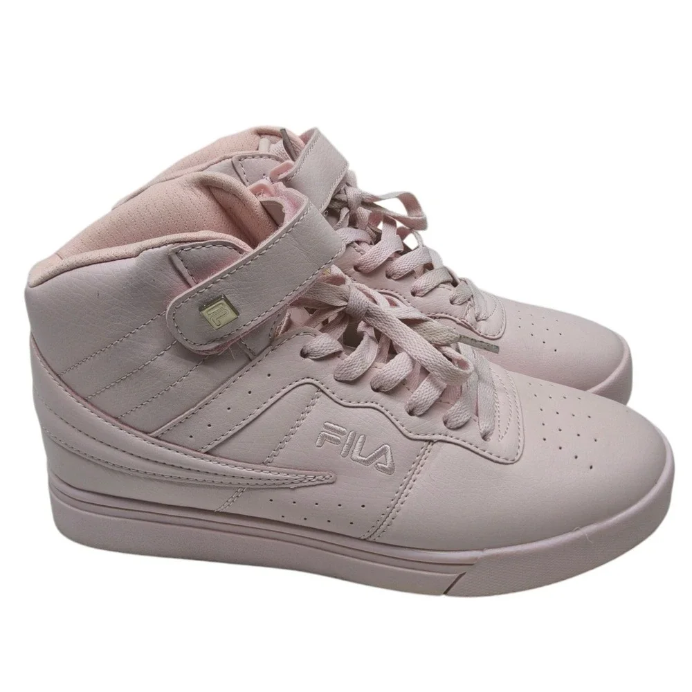 Fila Womens Panache High Top‎ Sneakers Pastel Pink 5CM00331-650 Size 8